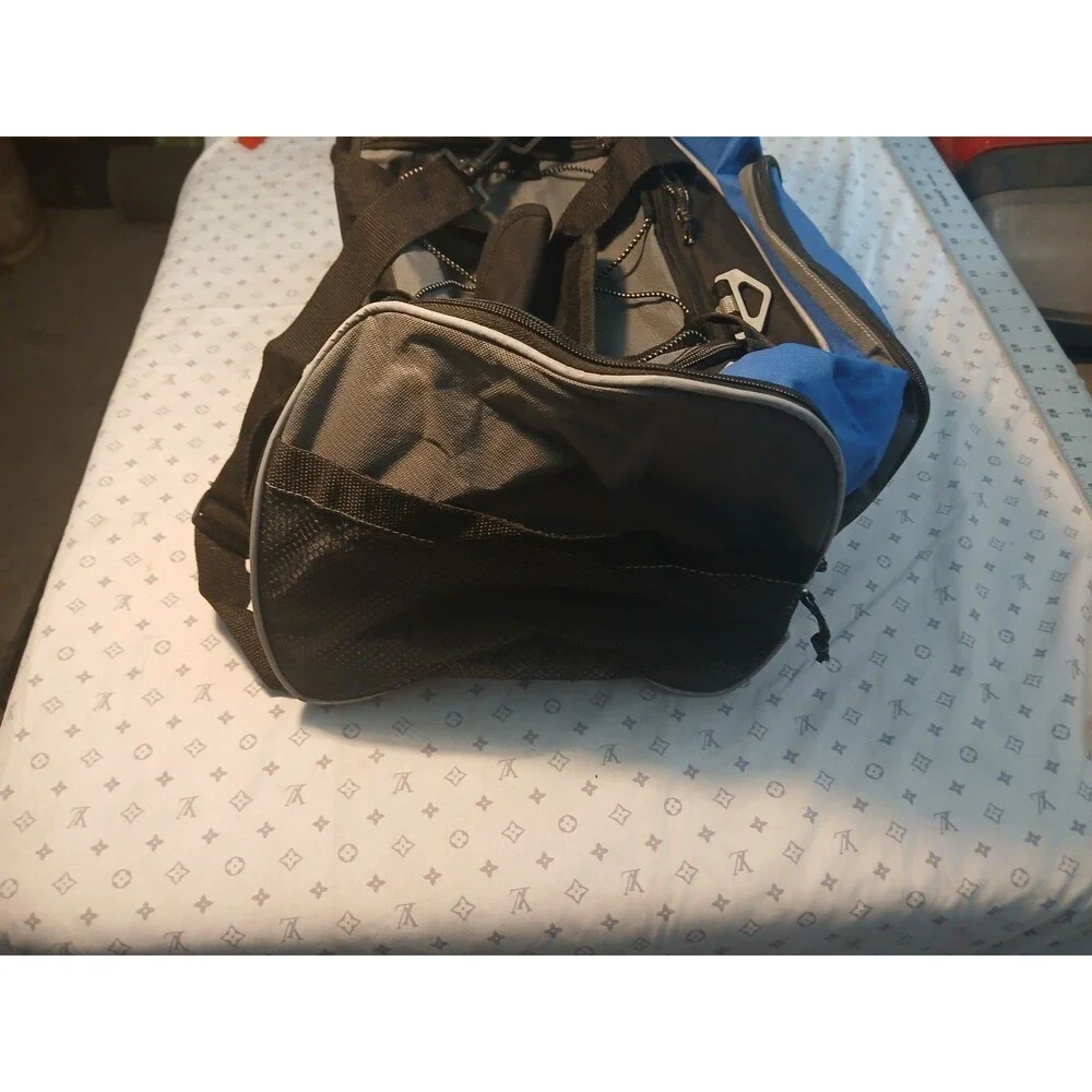 Penske Black/Blue carry bag w strap, handle, Pocket Rare Find Clean